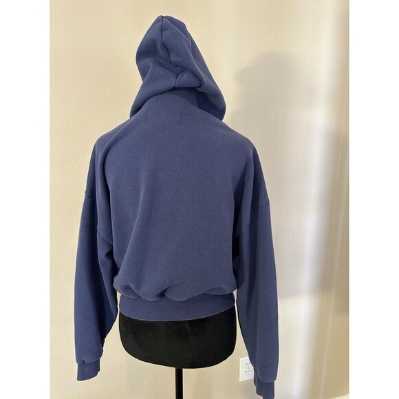 Land Rover Hoodie - Size XS- Blue - 3/4 Zip - Elastic Waist - Picture 2 of 4